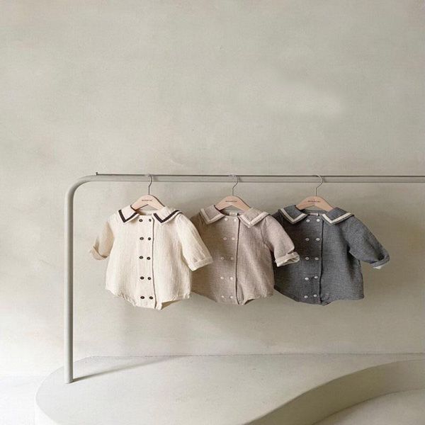 korean style spring baby girl bodysuit long sleeves navy jumpsuit fashion outwear born clothes jumpsuits, Blue
korean style spring baby girl bodysuit long sleeves navy jumpsuit fashion outwear born clothes jumpsuits, Blue