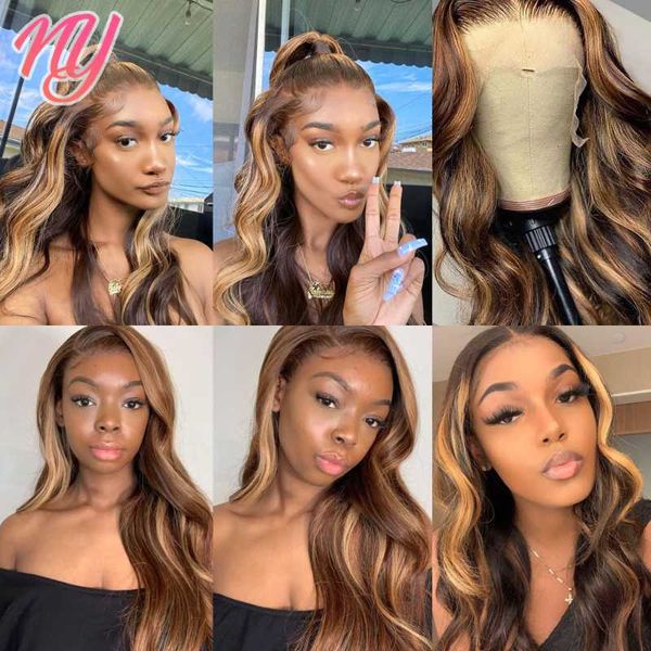 honey blonde ombre body wave 13x4x1 lace frontal wig p4/#27 highlight color 100% handmade brazilian human hair wigs, Black;brown
honey blonde ombre body wave 13x4x1 lace frontal wig p4/#27 highlight color 100% handmade brazilian human hair wigs, Black;brown