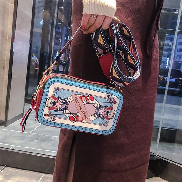 evening bags fashion poker cat design shoulder women wide strap crossbody lady funny messenger bag chic small purse female 2021
evening bags fashion poker cat design shoulder women wide strap crossbody lady funny messenger bag chic small purse female 2021