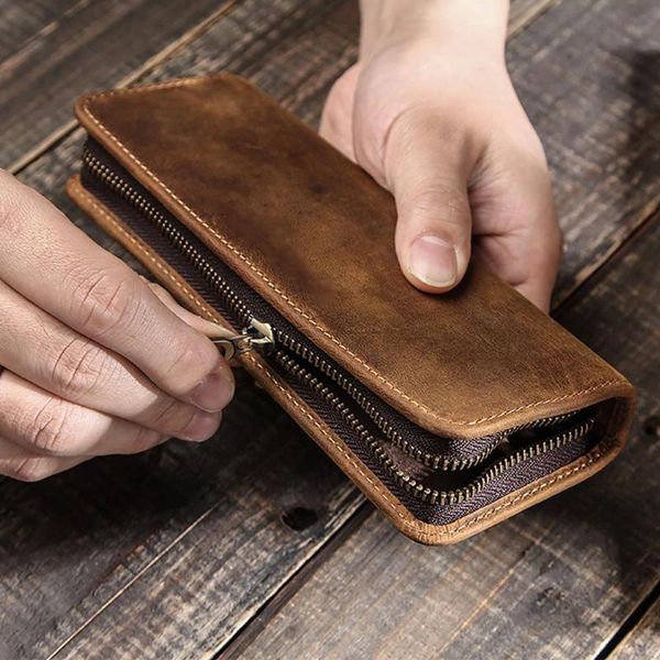 pencil bags handmade leather case pen bag zipper pouch stationery storage box
pencil bags handmade leather case pen bag zipper pouch stationery storage box