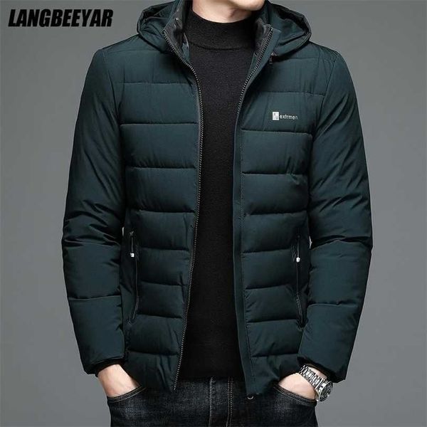 winter thick warm brand casual fashion parka jacket hooded windbreaker bubble coat men men's clothing 211214, Black
winter thick warm brand casual fashion parka jacket hooded windbreaker bubble coat men men's clothing 211214, Black