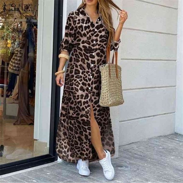 zanzea party holiday longue robe womens autumn fashion shirt dress casual vintage leopard dresses female lapel long vestidos 5xl, Black;gray
zanzea party holiday longue robe womens autumn fashion shirt dress casual vintage leopard dresses female lapel long vestidos 5xl, Black;gray