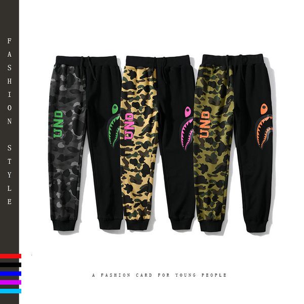 pants trousers beii & ape fashion brand und shark camouflage casual for boys and teenagers hip hop sports personality, Black
pants trousers beii & ape fashion brand und shark camouflage casual for boys and teenagers hip hop sports personality, Black