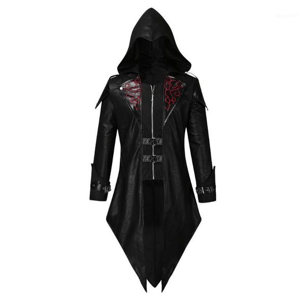 men's black coat trench vintage cosplay mens tailcoat jacket goth steampunk uniform hoodie praty outwear coats, Tan;black
men's black coat trench vintage cosplay mens tailcoat jacket goth steampunk uniform hoodie praty outwear coats, Tan;black