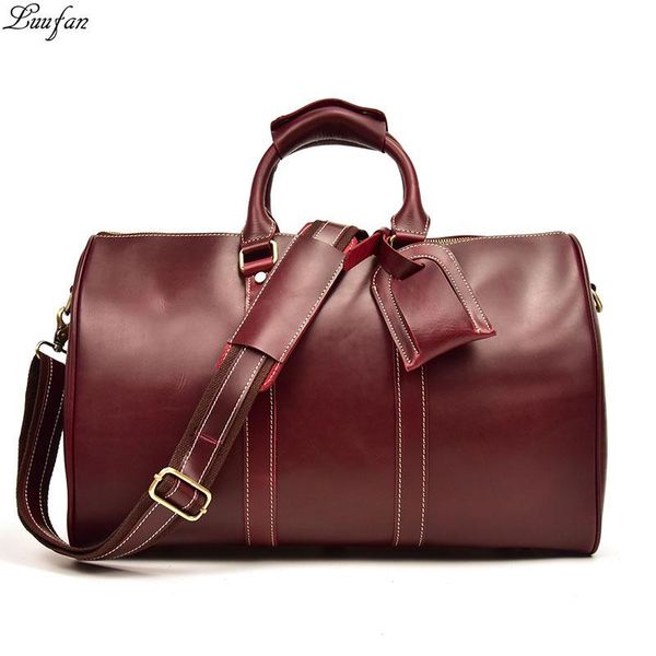 duffel bags women genuine leather travel red 18" large capacity cow fashion luggage weekend bag men
duffel bags women genuine leather travel red 18" large capacity cow fashion luggage weekend bag men