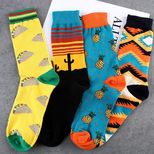 men's socks harajuku men women basketball skateboard cool fruit fashion printing cotton korean streetwear couples long, Black
men's socks harajuku men women basketball skateboard cool fruit fashion printing cotton korean streetwear couples long, Black