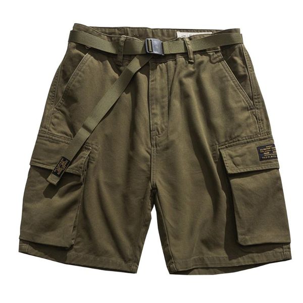 men's shorts multi-pocket cargo with belt mens safari style military tactical summer casual loose half pants men hiking, White;black
men's shorts multi-pocket cargo with belt mens safari style military tactical summer casual loose half pants men hiking, White;black