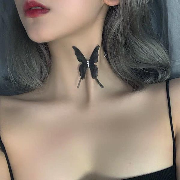 chokers women diamond black butterfly elf choker necklace female romantic transparent party club gothic femme jewelry, Golden;silver
chokers women diamond black butterfly elf choker necklace female romantic transparent party club gothic femme jewelry, Golden;silver