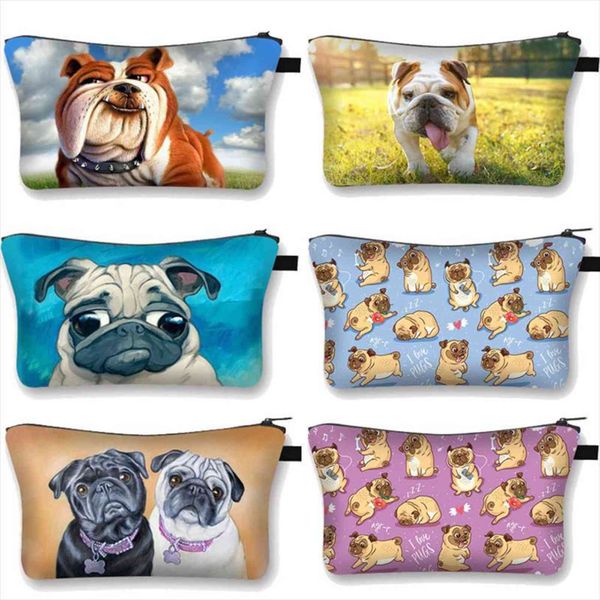 3d pug dog printed cosmetic bags pekingese pattern cute for makeup bag organizer necessaries women travelling woman mini handbag
3d pug dog printed cosmetic bags pekingese pattern cute for makeup bag organizer necessaries women travelling woman mini handbag