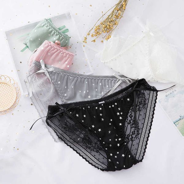 briefs panties net red lady's lace girl traceless breathable low waist chiffon gilded, Black;white
briefs panties net red lady's lace girl traceless breathable low waist chiffon gilded, Black;white