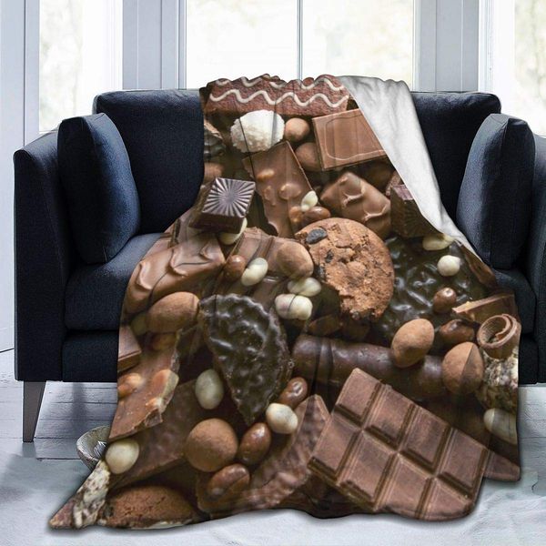 3D Chocolate and Cookies Throw Blanket Cozy Warm,Thick Velvet Blanket for Couch Bed Living Room S 50"X40"
3D Chocolate and Cookies Throw Blanket Cozy Warm,Thick Velvet Blanket for Couch Bed Living Room S 50"X40"