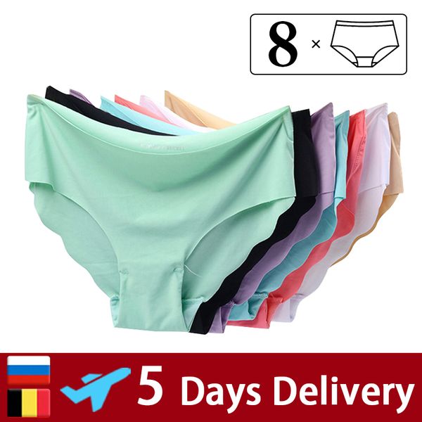 8pcs/lot women panties seamless briefs set ice silk underwear thong ultra-thin lingerie soft underpants pants #f, Red;black
8pcs/lot women panties seamless briefs set ice silk underwear thong ultra-thin lingerie soft underpants pants #f, Red;black