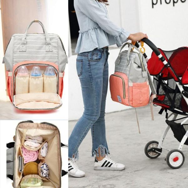nappy backpack bag mummy large capacity stroller mom baby multi-function waterproof outdoor travel diaper backpacks duffel bags