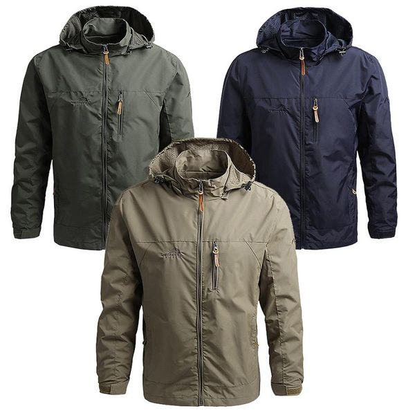 men's jackets men outdoor jacket camping hiking hunting climbing rain fishing sport windbreaker thick warm breathable hooded tourism co, Black;brown
men's jackets men outdoor jacket camping hiking hunting climbing rain fishing sport windbreaker thick warm breathable hooded tourism co, Black;brown