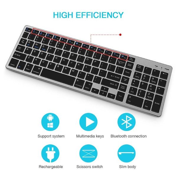 keyboards bluetooth-compatible keyboard 102 keys rechargeable wireless with number pad for au17 21 dropship
keyboards bluetooth-compatible keyboard 102 keys rechargeable wireless with number pad for au17 21 dropship