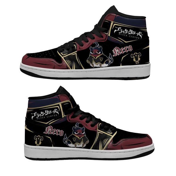 diy anime fan custom shoes casual sneakers classic jd 1s blackclover high-cut boot fashion design shoes creative for men, Black
diy anime fan custom shoes casual sneakers classic jd 1s blackclover high-cut boot fashion design shoes creative for men, Black
