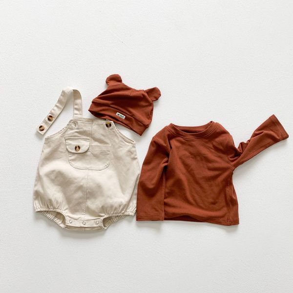 toddler baby girl clothing sets infants newborn clothes t-shirt bodysuit hat outfits summer baby girls outfits boys overalls set, White;black
toddler baby girl clothing sets infants newborn clothes t-shirt bodysuit hat outfits summer baby girls outfits boys overalls set, White;black
