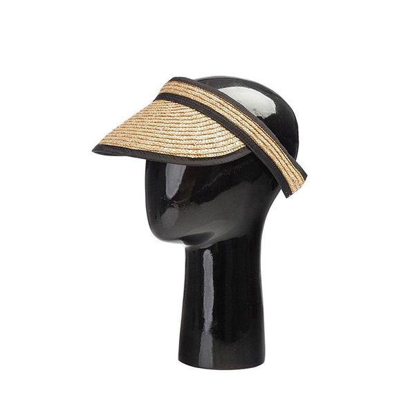 wide brim hats women's summer hat sun visor empty hemming hair band style protection cap female beach straw, Blue;gray
wide brim hats women's summer hat sun visor empty hemming hair band style protection cap female beach straw, Blue;gray