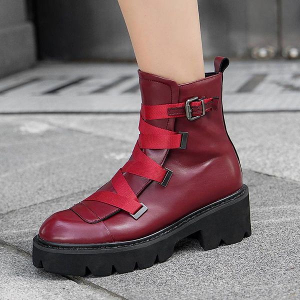 boots sarairis ladie punk platform buckle ankle stylish designer women 2021 casual square heel shoes woman, Black
boots sarairis ladie punk platform buckle ankle stylish designer women 2021 casual square heel shoes woman, Black