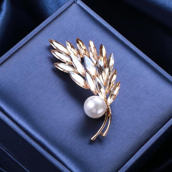 pins, brooches fashion three-dimensional crystal wheat brooch simple pearl temperament female pin wholesale, Gray
pins, brooches fashion three-dimensional crystal wheat brooch simple pearl temperament female pin wholesale, Gray