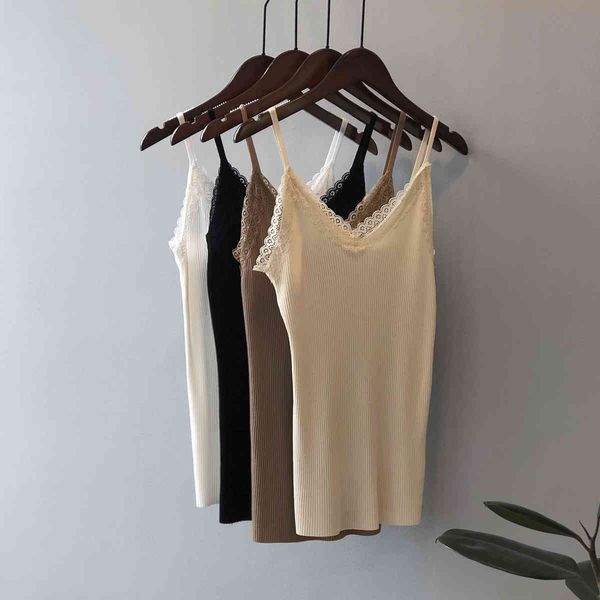 women's tanks & camis lace ice silk knitted sling female 2021 spring casual solid korean slim girl crma, White
women's tanks & camis lace ice silk knitted sling female 2021 spring casual solid korean slim girl crma, White