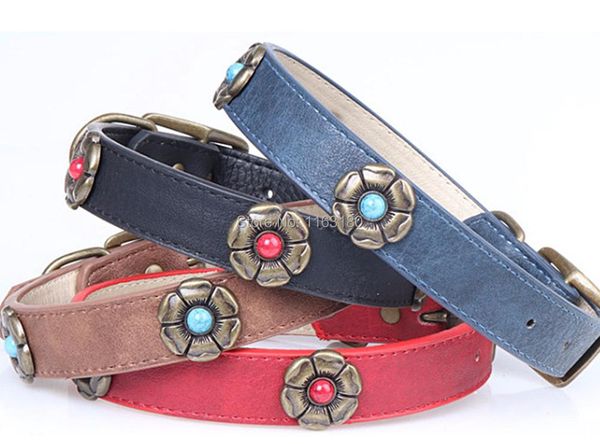 dog collars & leashes 600pcs/lot pet pu collar vintage bronze daisy leather cat necklace accessories
dog collars & leashes 600pcs/lot pet pu collar vintage bronze daisy leather cat necklace accessories
