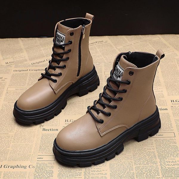 boots pu leather women's ankle motorcycle vintage retro side zipper chunky high heels winter shoes woman, Black
boots pu leather women's ankle motorcycle vintage retro side zipper chunky high heels winter shoes woman, Black
