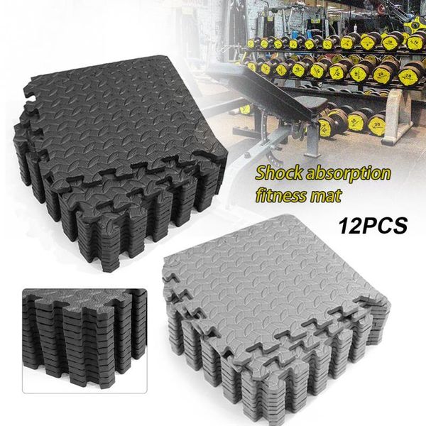 12pcs eva foam interlocking anti slip exercise floor mat thickened cushion protective home gym workout tiles fitness equipment accessories
12pcs eva foam interlocking anti slip exercise floor mat thickened cushion protective home gym workout tiles fitness equipment accessories