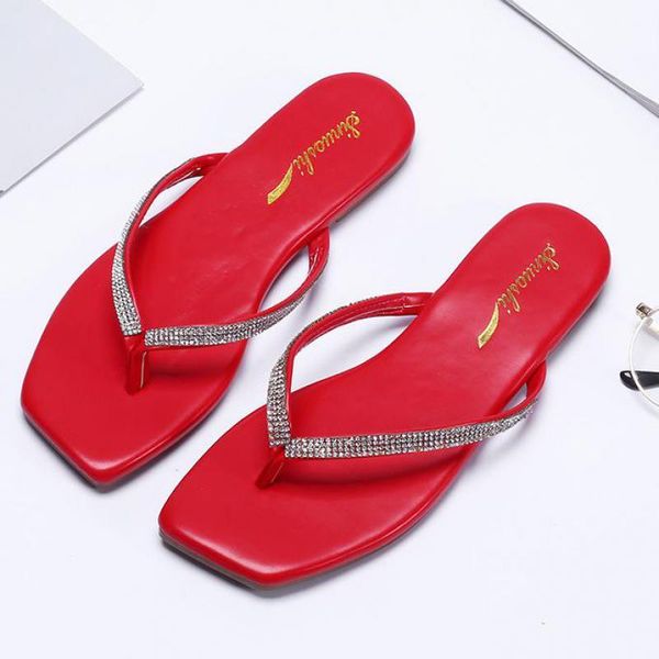 rhinestone women slippers summer flip-flops peep toe female beach shoes casual flats sandals fashion outdoor woman home footwear, Black
rhinestone women slippers summer flip-flops peep toe female beach shoes casual flats sandals fashion outdoor woman home footwear, Black