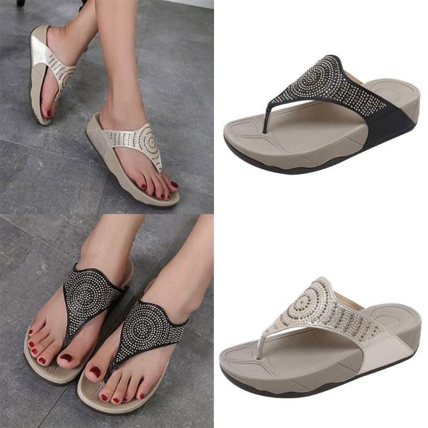 slippers 2021 womens summer fashion flat rhinestone flip flops beach shoes chancletas de mujer playa#xb35, Black
slippers 2021 womens summer fashion flat rhinestone flip flops beach shoes chancletas de mujer playa#xb35, Black