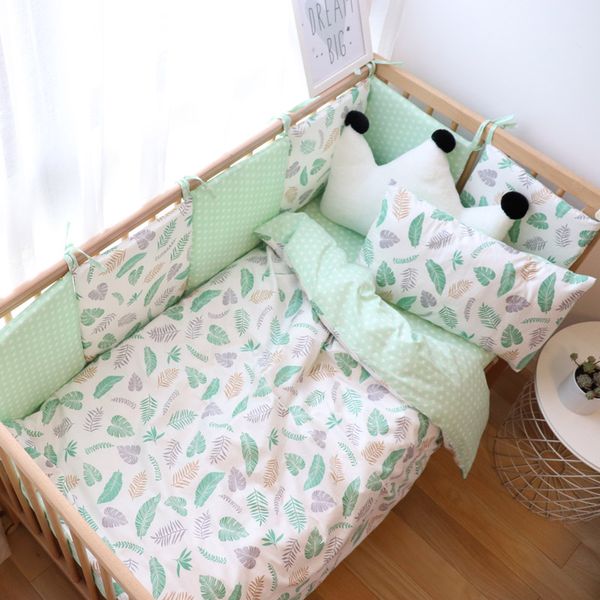baby bedding set cotton breathable baby items for newborns crib bedding set with bumper for boy girl bedsheet or mattress cover
baby bedding set cotton breathable baby items for newborns crib bedding set with bumper for boy girl bedsheet or mattress cover