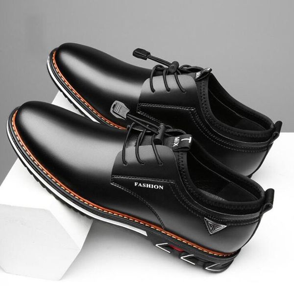 dress shoes men leather cowhide flat comfortable low-british casual sneakers single formal, Black
dress shoes men leather cowhide flat comfortable low-british casual sneakers single formal, Black