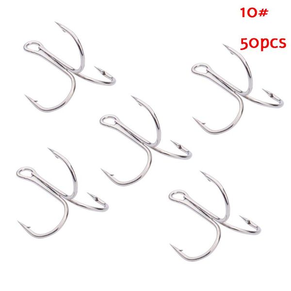 fishing hooks 50pcs/pack fish hard and wear-resistant hook binding hair high carbon steel black sharp triple
fishing hooks 50pcs/pack fish hard and wear-resistant hook binding hair high carbon steel black sharp triple