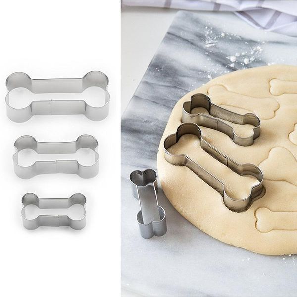 baking & pastry tools 3 pcs dog bone cookie cutter biscuit fondant tool stainless steel
baking & pastry tools 3 pcs dog bone cookie cutter biscuit fondant tool stainless steel