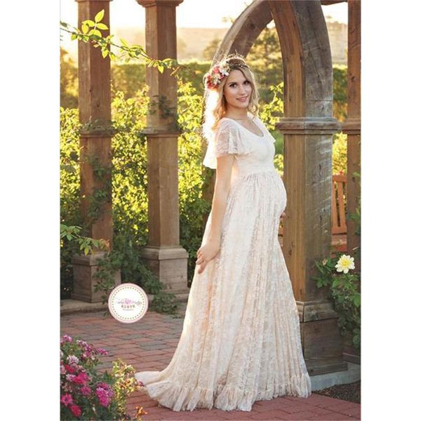 maternity dresses short sleeve pregnant women dress solid high waist mommy pregnancy clothing beautiful elegant lace, White
maternity dresses short sleeve pregnant women dress solid high waist mommy pregnancy clothing beautiful elegant lace, White