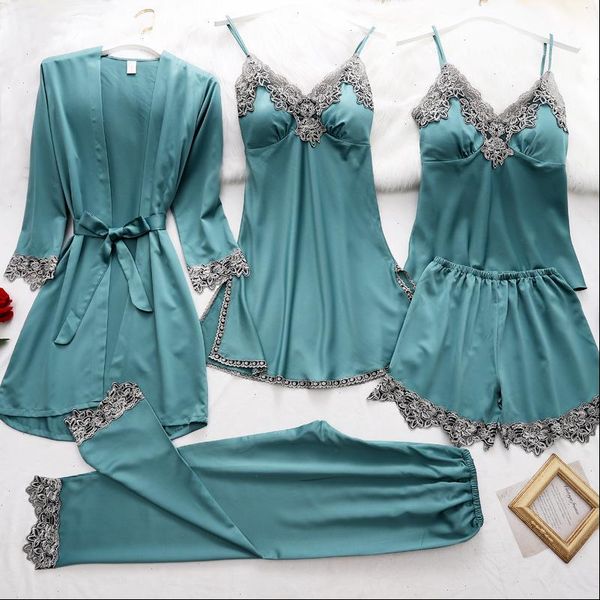 pajamas lace soft women sleepwear emulation silk kimono robe bathrobe nighty ladies pyjama femme satin home wear suit, Black;red
pajamas lace soft women sleepwear emulation silk kimono robe bathrobe nighty ladies pyjama femme satin home wear suit, Black;red