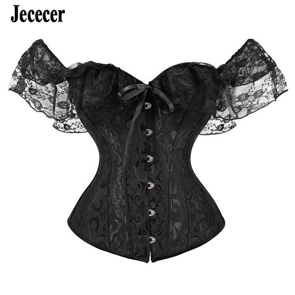 bustiers & corsets steampunk gothic clothes corset women bustier overbust black lace-up corse waist trainer korset, Black;white
bustiers & corsets steampunk gothic clothes corset women bustier overbust black lace-up corse waist trainer korset, Black;white