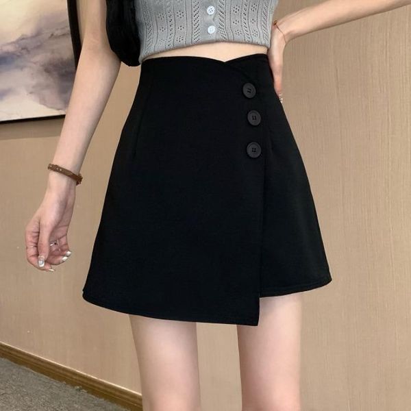 summer 2021 korean irregular thin hip skirt pant versatile high waist black a-line for women skirts
summer 2021 korean irregular thin hip skirt pant versatile high waist black a-line for women skirts