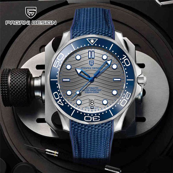 pagani design new 007 commander men's mechanical watches brand luxury watch 200m waterproof fashion wristwatch for, Silver
pagani design new 007 commander men's mechanical watches brand luxury watch 200m waterproof fashion wristwatch for, Silver