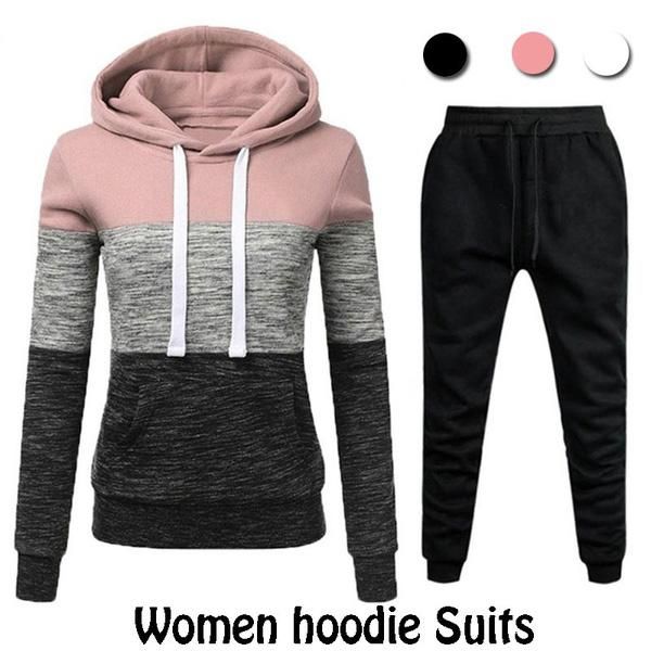 women's two piece pants casual tracksuit women set suit female hoodies and outfits 2021 clothing autumn winter sweatshirts, White
women's two piece pants casual tracksuit women set suit female hoodies and outfits 2021 clothing autumn winter sweatshirts, White