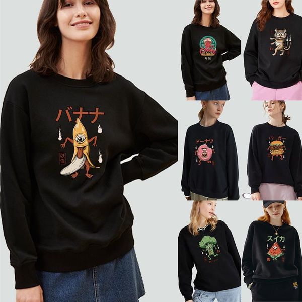 women's hoodies & sweatshirts women clothing pullover warm long-sleeved sweatshirt cute monster print round neck casual autumn and wint, Black
women's hoodies & sweatshirts women clothing pullover warm long-sleeved sweatshirt cute monster print round neck casual autumn and wint, Black