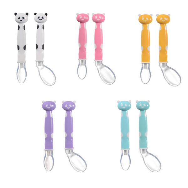 cups, dishes & utensils 2pcs/set cartoon cute baby training spoons toddlers soft silicone feeding spoon with box children food
cups, dishes & utensils 2pcs/set cartoon cute baby training spoons toddlers soft silicone feeding spoon with box children food