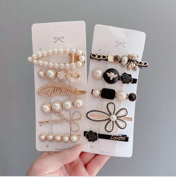 hair clips pearl combination women styling accessories bb clip girl fashion hairpin
hair clips pearl combination women styling accessories bb clip girl fashion hairpin