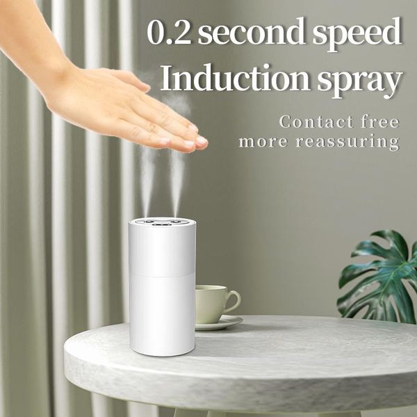 smart home control induction alcohol spray disinfector intelligent infrared disinfection hand washing sprayer with 1200mah batteries
smart home control induction alcohol spray disinfector intelligent infrared disinfection hand washing sprayer with 1200mah batteries