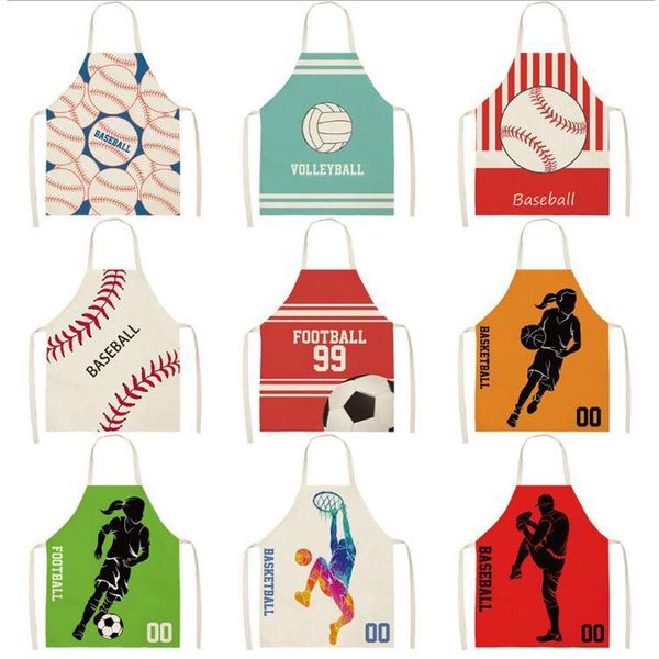 cartoon athlete pattern kitchen cotton and linen apron for women home cleaning tools cooking men aprons
cartoon athlete pattern kitchen cotton and linen apron for women home cleaning tools cooking men aprons