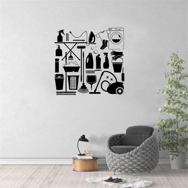 wall stickers laundry tools sticker decals for living room home decor cleaning removable dw5610
wall stickers laundry tools sticker decals for living room home decor cleaning removable dw5610