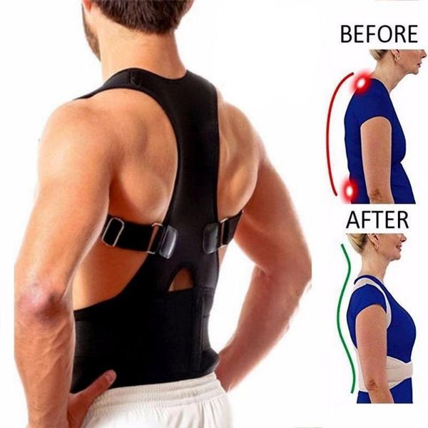 magnetic posture men back corrector shoulder support lumbar lower strap belt type b with magnet-therapy brace belts, Black;brown
magnetic posture men back corrector shoulder support lumbar lower strap belt type b with magnet-therapy brace belts, Black;brown