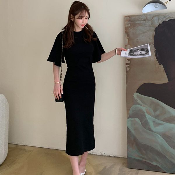 casual dresses for women 2021 summer flare sleeve solid knit bodycon office lady midi shirt oa6y, Black;gray
casual dresses for women 2021 summer flare sleeve solid knit bodycon office lady midi shirt oa6y, Black;gray