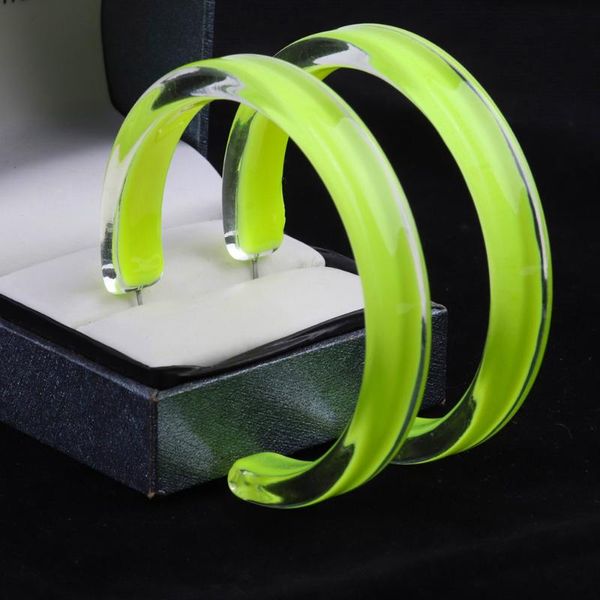 hoop & huggie fishsheep neon green acrylic earrings for women punk transparent jelly color round big circle jewelry brincos, Golden;silver
hoop & huggie fishsheep neon green acrylic earrings for women punk transparent jelly color round big circle jewelry brincos, Golden;silver