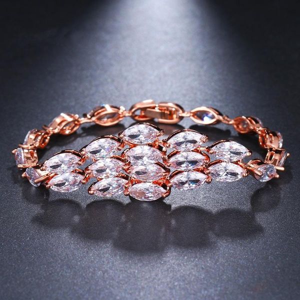 charm bracelets orztoon vintage shine creative array oval zircon for women beauty luxury rose gold bracelet trendy female jewelry gift, Golden;silver
charm bracelets orztoon vintage shine creative array oval zircon for women beauty luxury rose gold bracelet trendy female jewelry gift, Golden;silver
